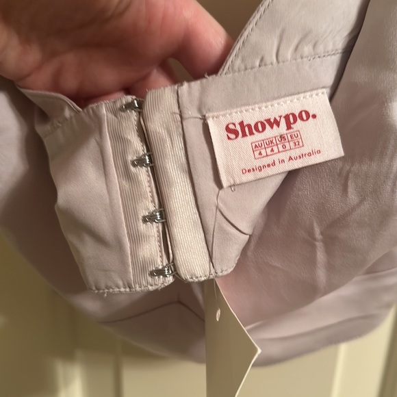 Satin crop top - Picture 3 of 3